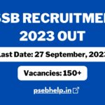 psssb recruitments 2023